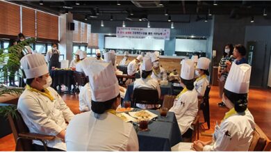 Photo of 경북생활과학고 한식세계화 프로젝트수업 발표