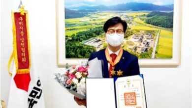 Photo of 구미 김영식 의원 “황조근정훈장 수훈”