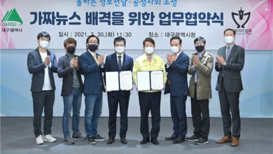 Photo of 가짜뉴스 배격을 위해 대구시·한국기자협회 힘 모은다!