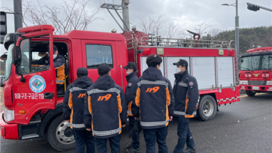 Photo of 구미소방서, 신임 소방공무원 소방차량 운전 실무교육