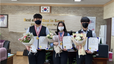 Photo of 경북생활과학고 경북기능경기대회 가사계 매년 최고의 수상 실적 쾌거