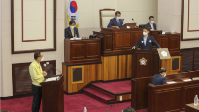 Photo of 구미시의회 윤종호 의원의 시정질문 ! 자원화 시설 화재로 구미시 예산 300억 원이 땅에 묻혔다.