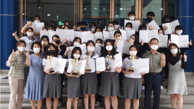 Photo of 경북생활과학고 제 17회 계명문화대학교 총장배 전국 고교생 헤어미용 경연대회 수상