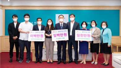 Photo of 구미시장학재단 지역인재육성 장학금 기탁