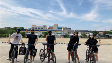 Photo of 경북생활과학고, 플로딩(Plogding)활동 자전거타고 실시