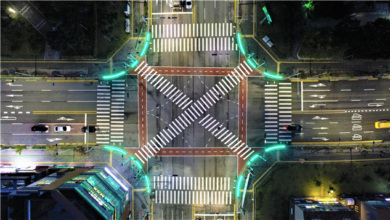 Photo of 김천시 율곡동에 대각선 횡단보도 설치 !