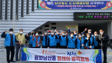 Photo of 꼼꼼한 방역으로 평화남산동은 코로나19 안전지대!