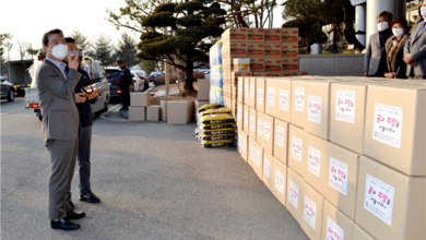 Photo of “꿈나무들과 희망의 결연사업 물품 전달식”