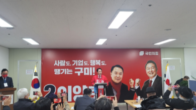 Photo of 이양호 구미시장 예비후보 기자회견  “구미의 9대공약사항 과 함께 구미를 지키겠다”