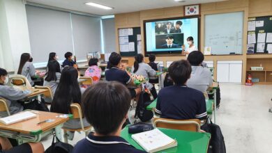 Photo of 사곡고 외부강사 초청 1학년성교육 실시