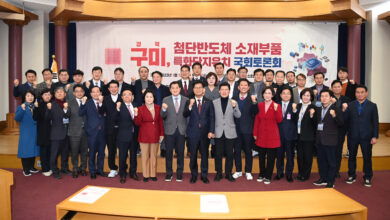 Photo of 「경북 구미 첨단반도체 소재부품 특화단지」유치, 국회토론회 성료