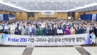 Photo of 국립금오공대-글로컬 혁신기업(K-star 200)-구미시’, 지역 혁신 공동 추진