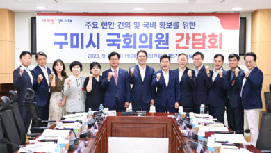 Photo of 구미시~ 힘 모아  국비 확보에 사활(死活)을 걸다