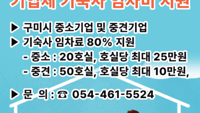Photo of 구미시, 중소기업 기숙사 임차 지원 확대 시행