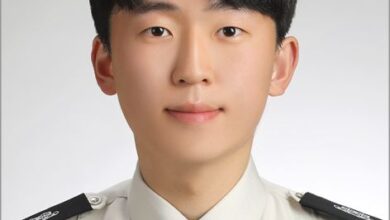 Photo of 구미소방공무원, 출근 중 소화기로 차량화재 진압