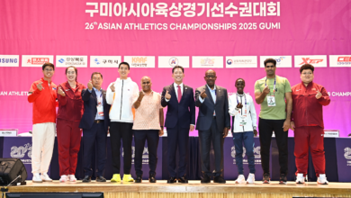 Photo of 2025아시아 육상 대회 선수들, 구미 ‘프레스 컨퍼런스’서 첫 각오 밝혀