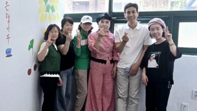 Photo of 형곡2동 휴게실 벽화 그리기 (구송봉사단) 봉사활동 참여