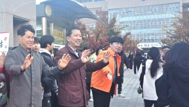 Photo of 2026학년도 수능날, 따뜻한 동행 속에 시작된 구미시 수능생 희망의 하루