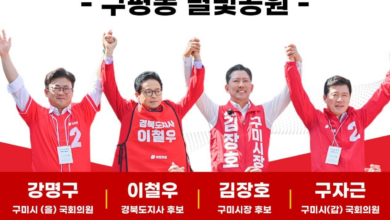 Photo of “국민의힘 구미시 총동원 유세”